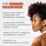 NIOXIN Scalp + Hair Thickening System Kits | For Natural, Colored, & Damaged Hair with Light to Progressed Thinning | Strengthen & Boost Hair Density with Niacinamide & Biotin | 1 Month Supply