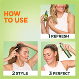 Garnier Fructis Style Sleek and Shine Anti-Humidity Hairspray, Ultra Strong Hold, Frizz Protection 8.25 Oz, 1 Count (Packaging May Vary)