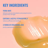 Good Molecules Yerba Mate Wake Up Eye Gel - Hydrating Under Eye Gel Cream with Hyaluronic Acid and Caffeine - Target Dark Circles and PLffiness - Skin Care for Face