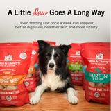Stella & Chewy's Freeze-Dried Raw Dinner Patties - Beef Recipe - High Protein Grain-Free PLppy & Dog Food - Perfect For Picky Eaters - 25 oz