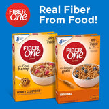 Fiber One Cereal, Original Bran, High Fiber Cereal Made with Whole Grain, 19.6 oz