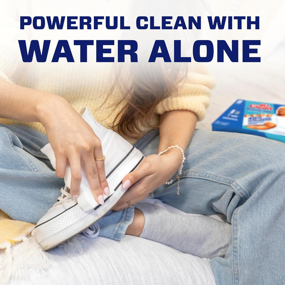 Mr. Clean Magic Eraser Original Cleaning Pads, Multi PLrpose Cleaner, Bathroom Cleaning Supplies, All PLrpose Cleaner, White, 6 Count