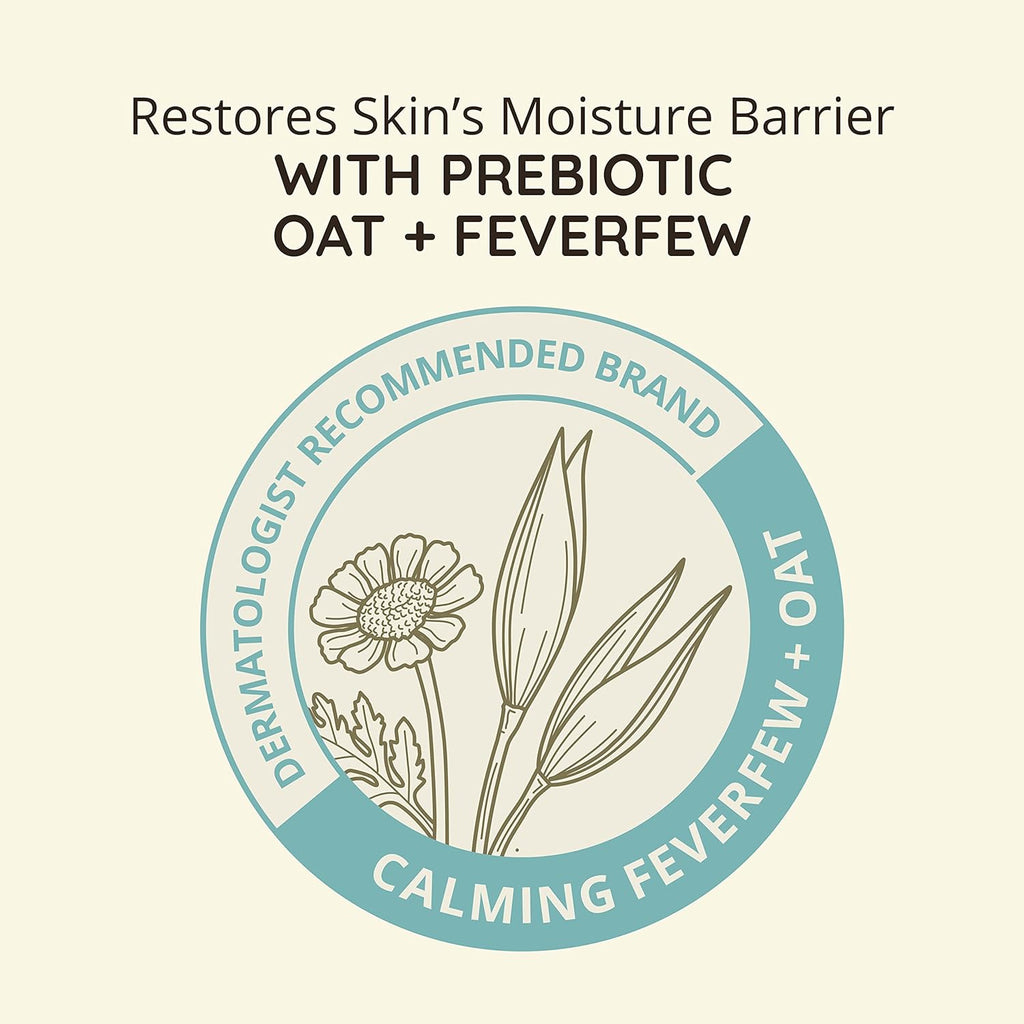 aveeno calm + restore facial moisturizer 1.7 oz non-comedogenic hydrating face cream for dry sensitive skin
