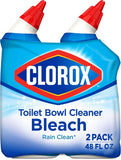 CLOROX Toilet Bowl Cleaner Clinging Bleach Gel, Ocean Mist, 24 Fl Oz, Pack of 2 (Package May Vary) - PureLivingMart