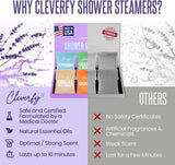 Cleverfy Shower Steamers Aromatherapy - Mother’s Day Gifts for Mom from Son or Husband - 40th, 50th & 60th Birthday Gifts for Women, Wife, Grandma, Daughter, Sister, Teens & Girlfriend – 6 Tablets