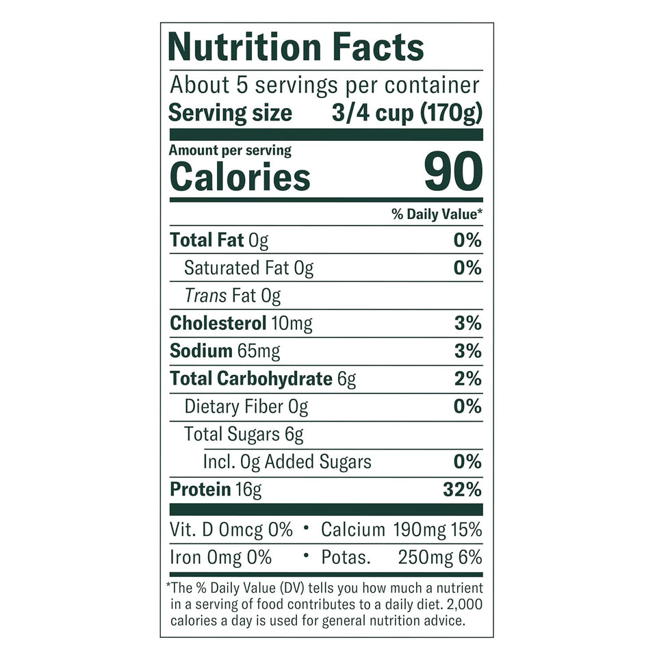 Chobani® Non-Fat Plain Greek Yogurt 32oz