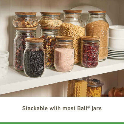 Ball® Jar Lids, 5 Pack Ball Jar Wooden Storage Lids