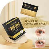 Taimand Under Eye Patches (30 Pairs), 24K Gold Under Eye Mask for PLffy Eyes, Dark Circles,Bags and Wrinkles with Collagen,Relieves Pressure and Reduces Wrinkles,Revitalises and Refreshes Your Skin