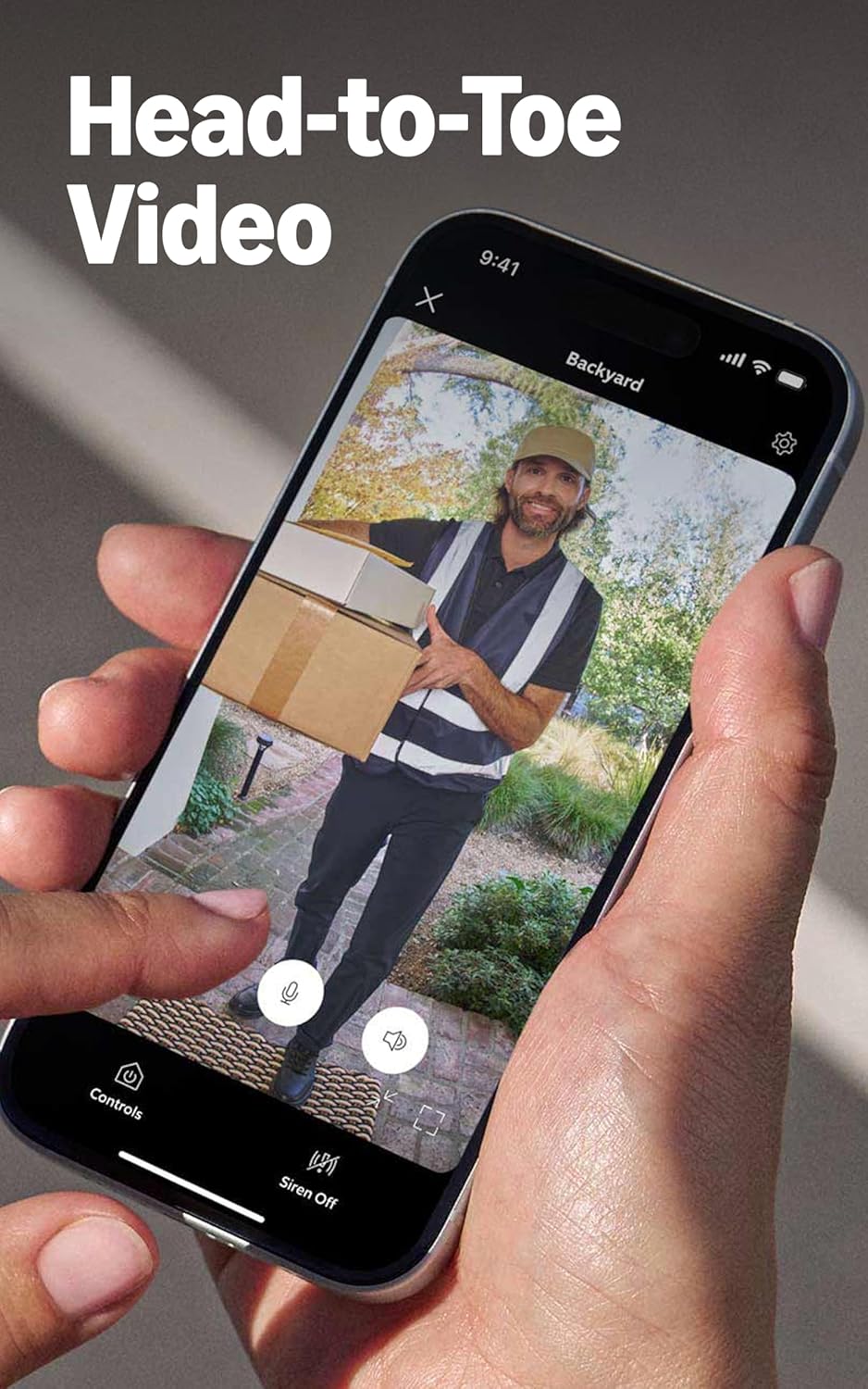 Ring Battery Doorbell, Home or business security with Head-to-Toe video, Live View with Two-Way Talk, and Motion Detection & Alerts, Satin Nickel