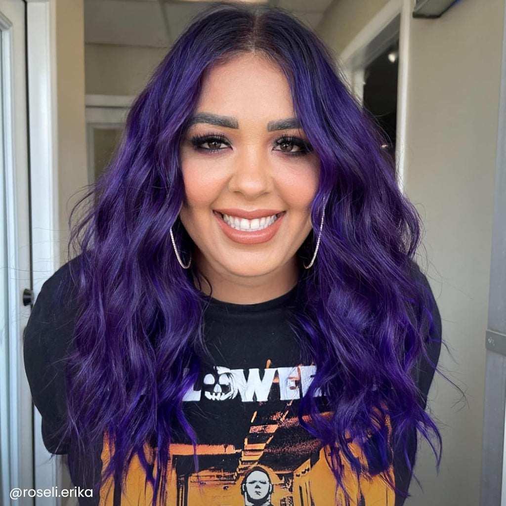 Arctic Fox Semi-Permanent Hair Dye Purple AF - Vegan, Cruelty-Free, Ammonia-Free, Conditioning - 8 Fl Oz