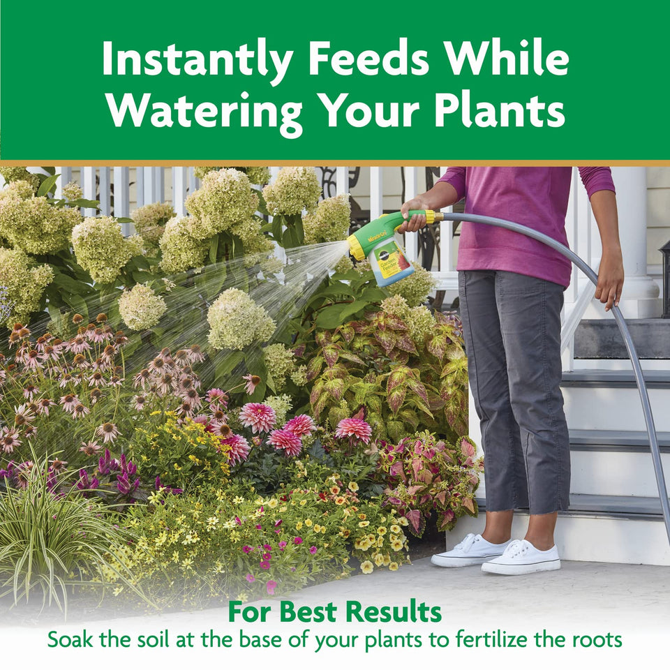 Miracle-Gro Water Soluble All PLrpose Plant Food - Fertilizer For All Indoor or Outdoor Plants including Roses, Flowers, Vegetables, Houseplants, Trees, and Shrubs, 3 lbs.