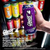 Energy Drink Welch's Grape – 200mg Natural Caffeine & Nootropic Focus Blend, Zero Sugar and No Artificial Colors, Vegan & Gluten-Free, 16 oz Cans (12-Pack)