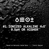Essentia Water Bottled, Ionized Alkaline Water:99.9% PLre, Infused With Electrolytes, 9.5 pH Or Higher With A Clean, Smooth Taste, 1 Liter (Pack of 12)