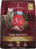 PLrina ONE True Instinct With A Blend Of Real Turkey and Venison Dry Dog Food - 36 lb. Bag