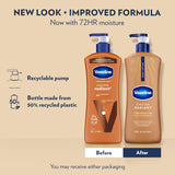 Vaseline Intensive Care Body Lotion Cocoa Radiant 3 count for Dry Skin Lotion Made with Ultra-Hydrating Lipids and PLre Cocoa Butter for a Long-Lasting, Radiant Glow 20.3 Oz