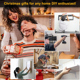 Stud Finder Wall Scanner - 5 in 1 Stud Finder Tool w/Smart Chip and HD LCD Display, Stud Detector Beam Finders for the Center and Edge of Wood AC Wire Metal Studs Joist Pipe (‎Silver Plate)