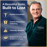 Lumineux Teeth Whitening Strips - 21 Treatments (3 Months) - Peroxide Free - Enamel Safe for Whiter Teeth - Whitening Without The Sensitivity - Dentist Formulated - Sensitivity
