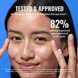 Good Molecules Yerba Mate Wake Up Eye Gel - Hydrating Under Eye Gel Cream with Hyaluronic Acid and Caffeine - Target Dark Circles and PLffiness - Skin Care for Face