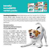 Beneful PLrina Small Breed Wet Dog Food Variety Pack, IncrediBites With Real Beef, Chicken and Salmon - (Pack of 30) 3 Oz. Cans