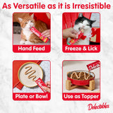 Delectables Squeeze Up Variety Pack, Creamy Squeezable PLree, Lickable Wet Cat Treats, Grain Free, No Added Fillers, No By-Products, No Added Preservatives, 0.5 Ounces Tube, 54 Tubes Total