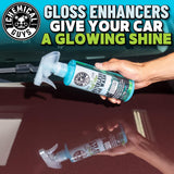 Chemical Guys Swift Wipe Sprayable Waterless Car Wash Spray - Spray and Wipe to Safely Clean and Shine Cars, Trucks, Motorcycles, RV & More, High Lubrication Formula, 16 oz