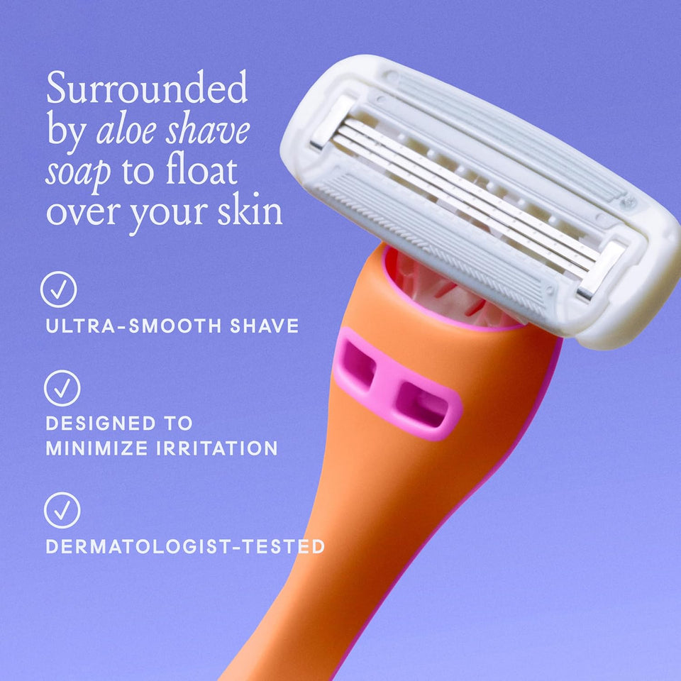 Billie Disposable Razors for Women - The Malibu Set