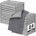 AIDEA Non Scratch Wire Dishcloth 24PK, Wire Dishwashing Rag for Wet and Dry, Washable Dish Rags No Odor, Cleaning Pads Steel Scrubber for Cookware, Sinks, Dishes, Stove Tops, 7"×8"