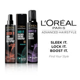 L'Oréal Paris Advanced Hairstyle Sleek It Iron Straight Heat Spray, 5.7 Ounce