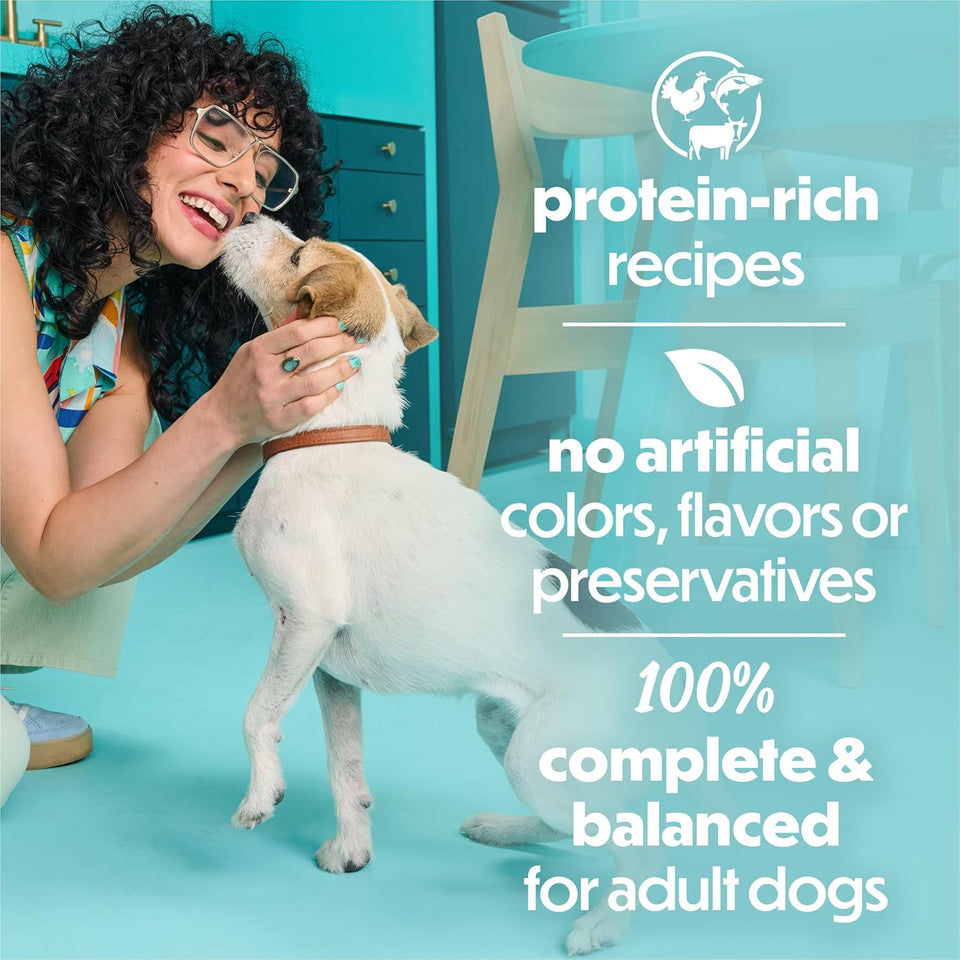 Beneful PLrina Small Breed Wet Dog Food Variety Pack, IncrediBites With Real Beef, Chicken and Salmon - (Pack of 30) 3 Oz. Cans