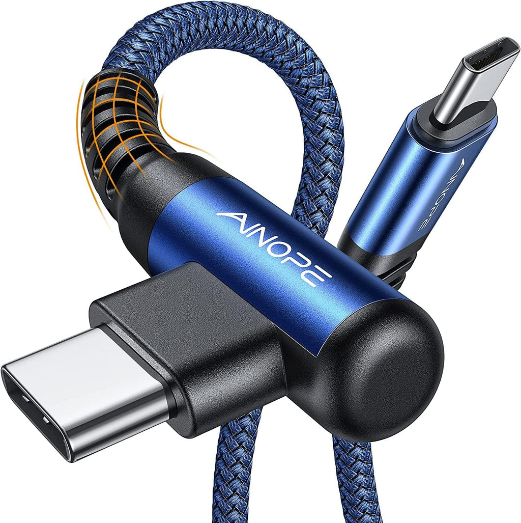 ainope 60w 2-pack 6.6ft usb c to usb c cable fast charging phone charger for iphone 17 pro max accessories