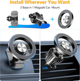 Kaistyle for Magsafe Car Mount‹ې20 Strong Magnets‹ÛÔMagnetic Phone Holder for Car Phone Holder Mount Dash Mounted Holders Cell Phone Holders for Your Car Accessories for Women Men for iPhone 17 16 15 14 - PureLivingMart