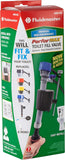 Fluidmaster 400H-002 Performax Universal Toilet Fill Valve High Performance Tank and Bowl Water Control, 1-Pack, Multicolor