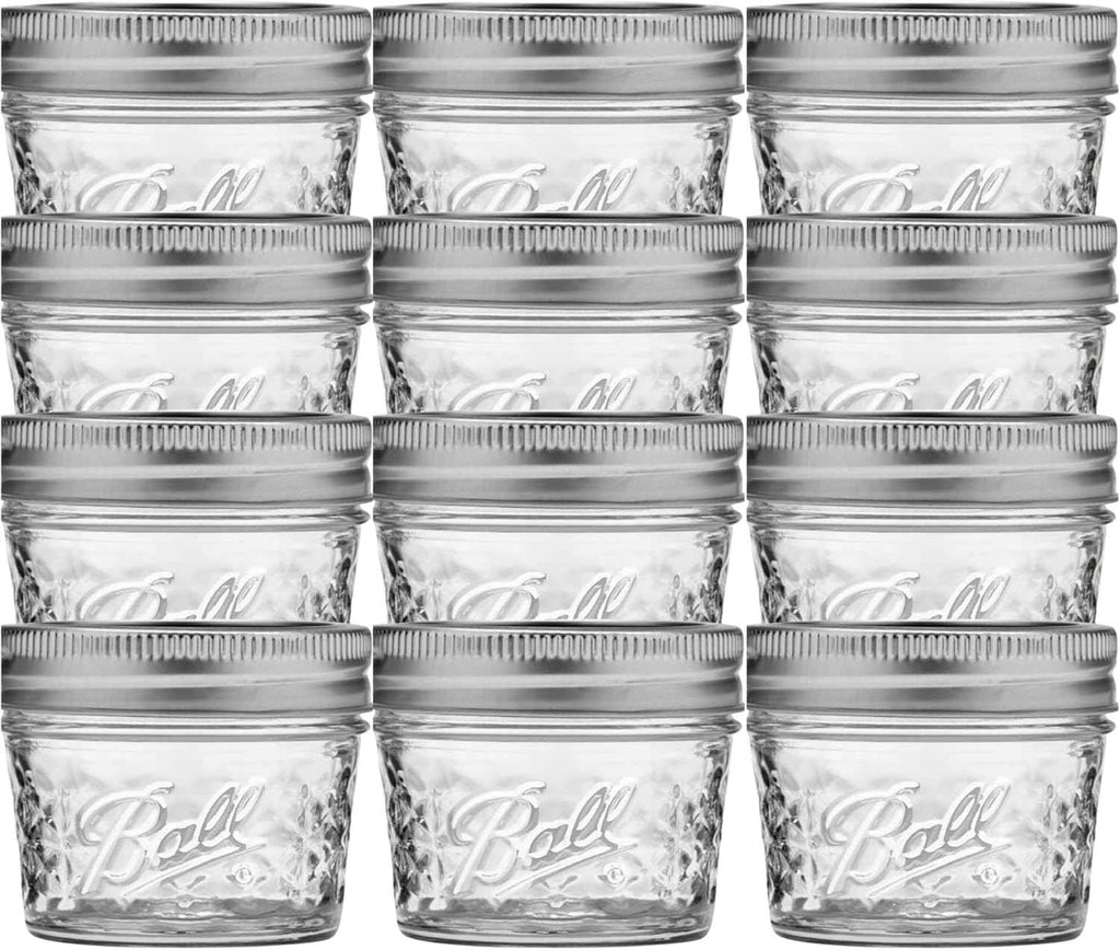 Ball Wide Mouth Glass Mason Jars with Lids and Bands, Used for Canning, Pickling, Juice, Jam, Jelly, Quart Size 32 Ounce (Pack of 2)