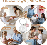 Mothers Day Gift for Mom from Daughter Son, Mom Birthday Gifts Mom Keychain, Valentines Day Christmas Gift for Moms, Happy Mothers Day Presents Mother Gift