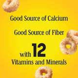 Apple Cinnamon Cheerios, Heart Healthy Gluten Free Breakfast Cereal, Made with Whole Grain Oats, Family Size, 19 oz