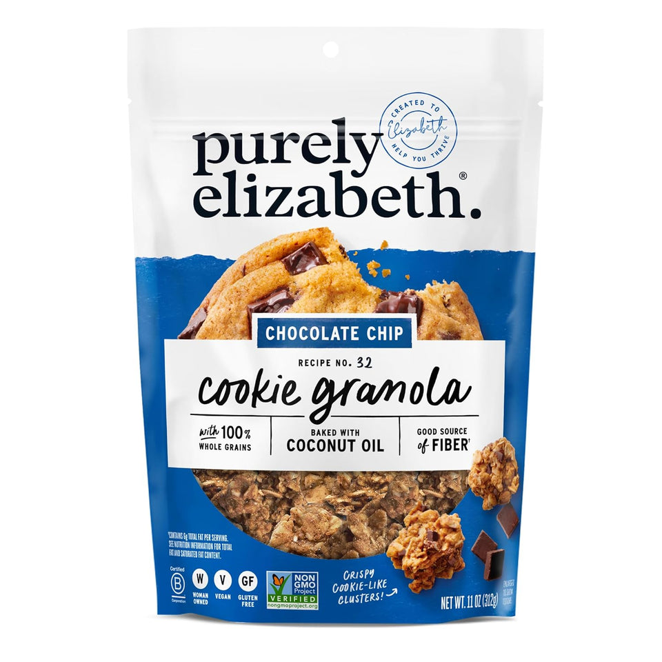 PLrely Elizabeth, Cookie Granola Chocolate Chip, 11 Ounce