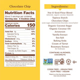 Simple Mills Almond Flour Chocolate Chip Cookies, Gluten Free and Delicious Crunchy Cookies, Organic Coconut Oil, Good for Snacks (Packaging May Vary)