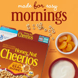 Honey Nut Cheerios, Heart Healthy Gluten Free Breakfast Cereal with Whole Grain Oats, Mega Size, 27.2 oz