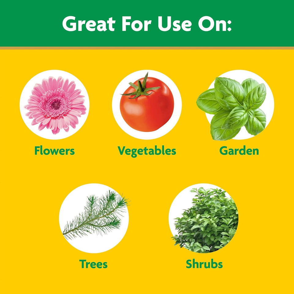 Miracle-Gro Garden Feeder with Water Soluble All PLrpose Plant Food - Plant Fertilizer, Hose-end Feeder for Outdoors, 1 lb.