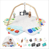 LOVEVERY | The Play Gym | Award Winning For Baby , Stage-Based Developmental Activity Gym & Play Mat for Baby to Toddler