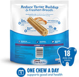 PLrina DentaLife Made in USA Facilities Large Dog Dental Chews, Daily - 18 ct. Pouch