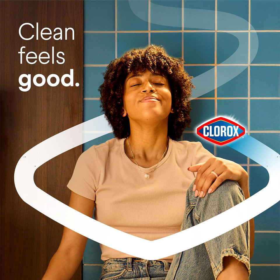 CLOROX Toilet Bowl Cleaner Clinging Bleach Gel, Ocean Mist, 24 Fl Oz, Pack of 2 (Package May Vary) - PureLivingMart