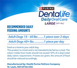 PLrina DentaLife Made in USA Facilities Large Dog Dental Chews, Daily - 18 ct. Pouch