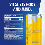 Red Bull Energy Drink, Tropical, Yellow Edition, 8.4 Fl Oz (24 Count)