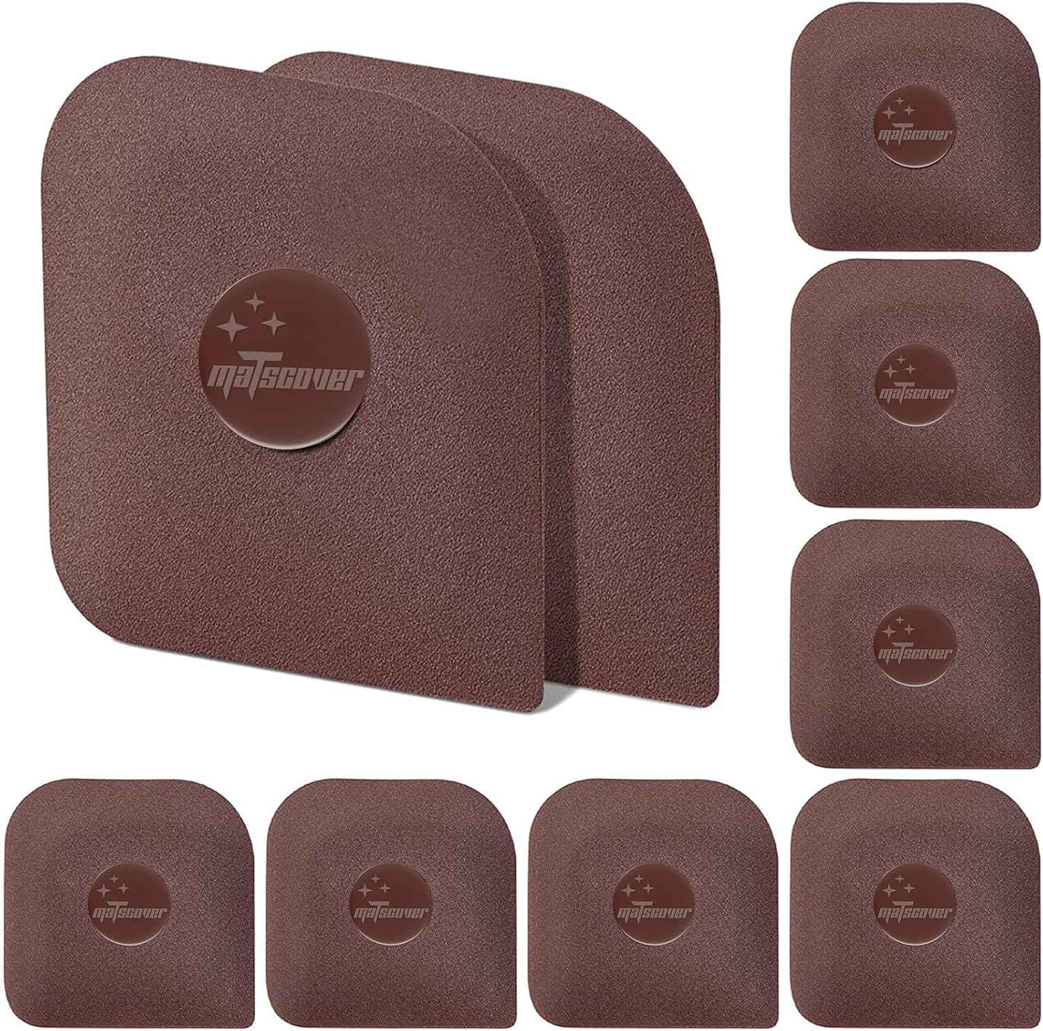 Pan Scraper, 5 Pcs Pot Scraper Plastic, Pot Scraper Non Scratch for Cast Iron, Pot and Pan Cleaning, Sturdy Scraper Kitchen Tool