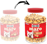 Milk-Bone MaroSnacks Small Dog Treats with Real Bone Marrow, 40 Oz. Canister