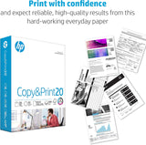 HP Printer Paper | 8.5 x 11 Paper | Copy &Print 20 lb | 1 Ream Case - 500 Sheets| 92 Bright | FSC Certified | 200060