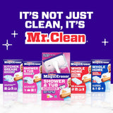 Mr. Clean Magic Eraser Sponge, All PLrpose Cleaner, Cleaning Scrubber, Wall, Sneaker, Kitchen, Bathroom, Shower Cleaning Supplies, Melamine Sponge, Cleaning Pads, Whole Home Extra Durable, 12ct