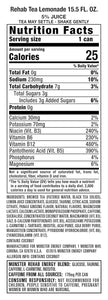 Monster Rehab Tea + Lemonade + Energy, Energy Drink 15.5 Ounce | Energy Iced Tea, Pack of 15
