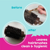 Pikk-it Vacuum Hair Brush Cleaner Tool – Removes Tangled Hair from Vacuums & Hairbrushes | Pet & Human Hair Removal Comb Rake | Improves Vacuum Cleaning Power (Single/Twin Pack) (1)